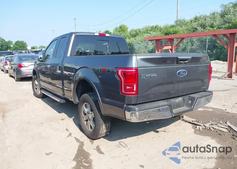 2016 Ford F-150 Lariat from USA, damaged, VIN 1FTFX1EF6GFC38032